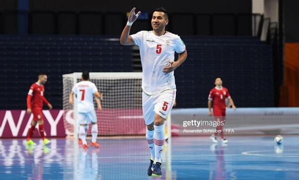 عکس حمید احمدی فوتسال