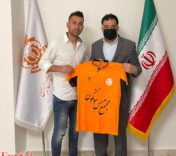 عکس حمید احمدی فوتسال