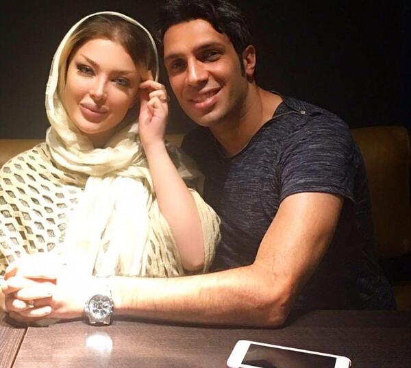 عکس حمید استیلی و همسرش