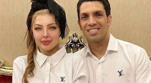 عکس حمید استیلی و همسرش