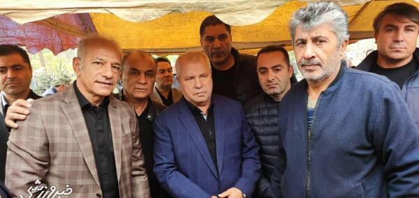 عکس حمید استیلی در پرسپولیس