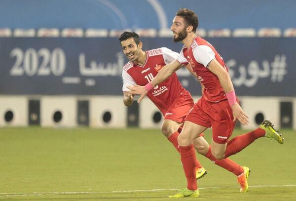 عکس حمید استیلی در پرسپولیس