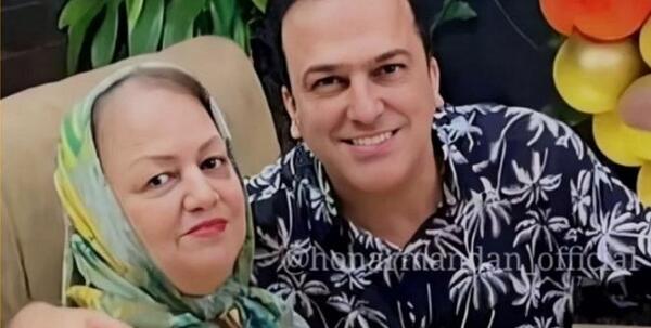 عکس حامد اهنگی و زنش