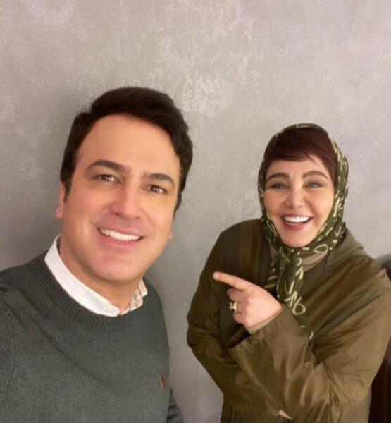 عکس حامد آهنگی در شب آهنگی