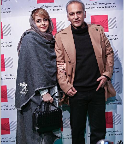 عکس حمید رضا آذرنگ و همسرش