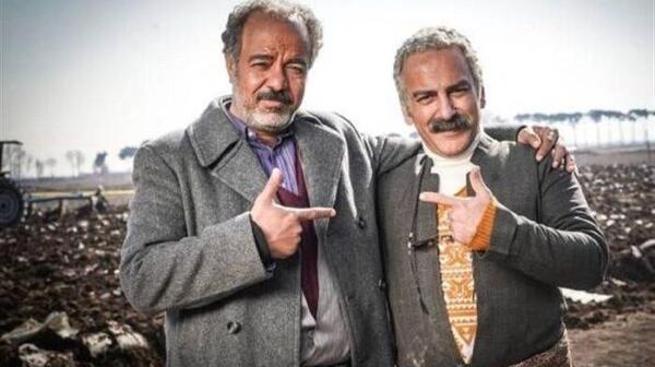عکس حمید رضا آذرنگ و همسرش