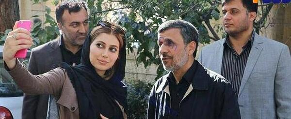 عکس زن حمید احمدی