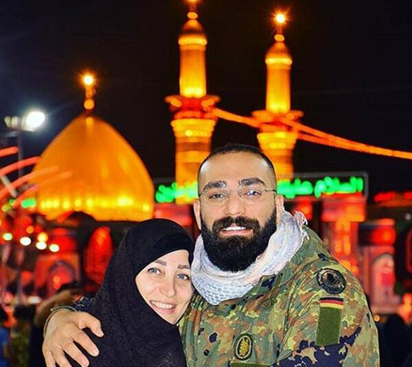 عکس حمید صفت و همسرش