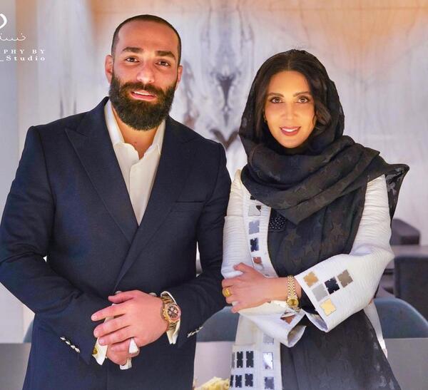 عکس حمید صفت و همسرش