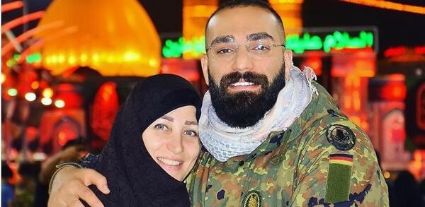 عکس حمید صفت و همسرش