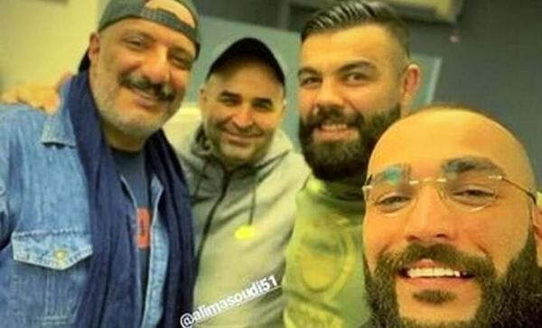 عکس حمید صفت و همسرش