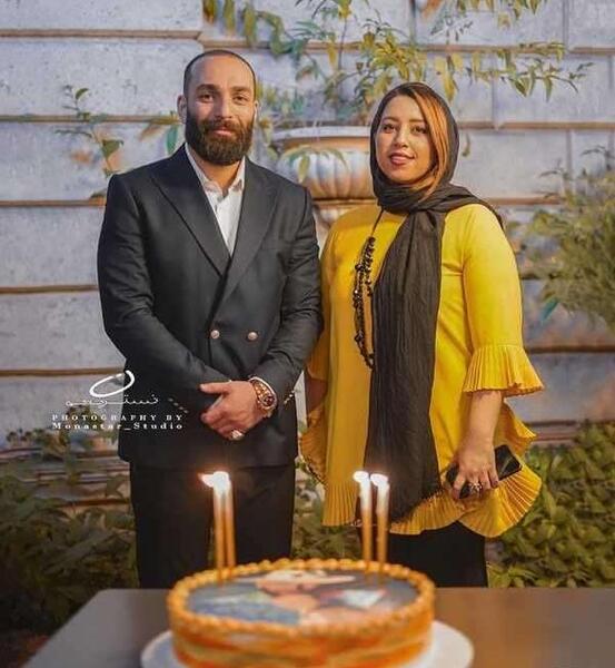 عکس حمید صفت و همسرش