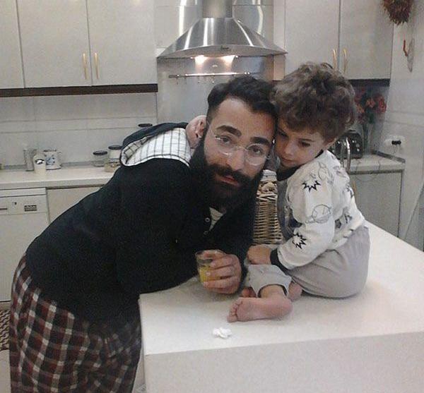 عکس حمید صفت و همسرش