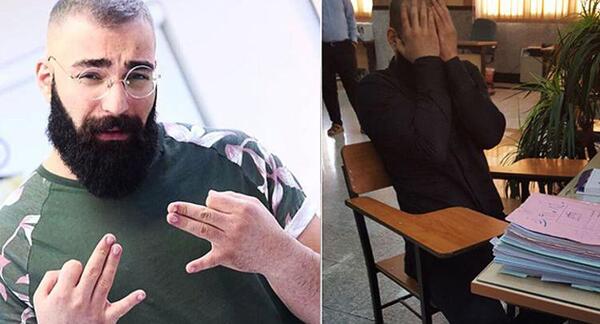 عکس جدید حمید صفت بدون ریش