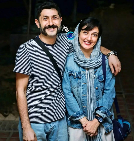 عکس های حدیث میرامینی و همسرش