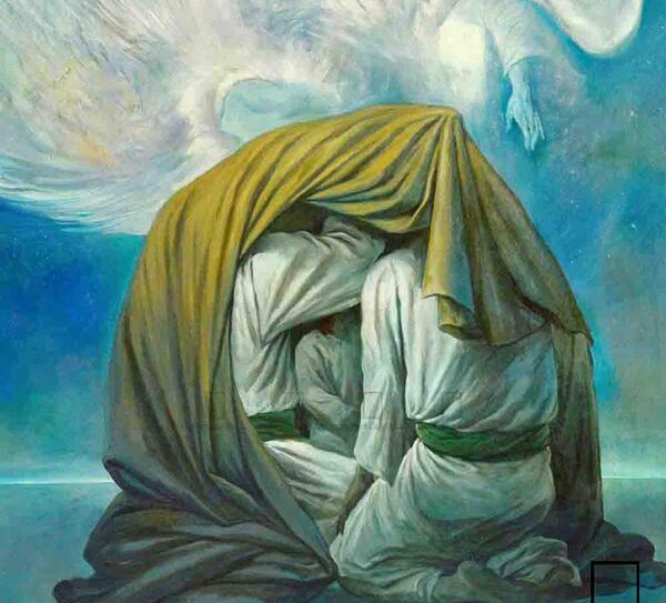 عکس از حدیث کساء