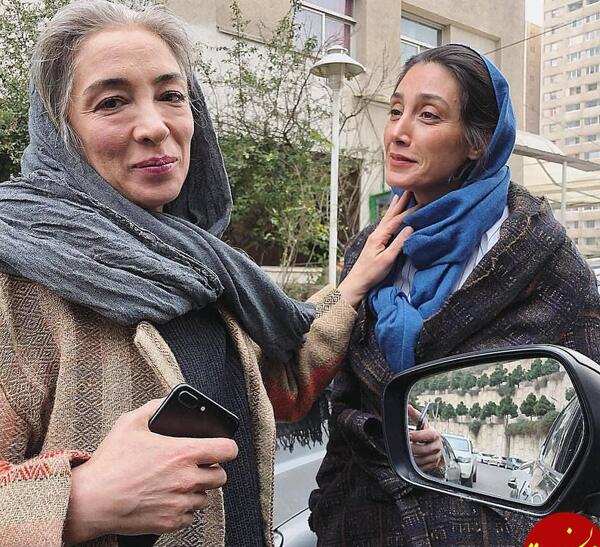 عکس هدیه تهرانی و همسرش