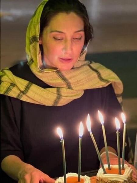 عکس هدیه تهرانی و همسرش