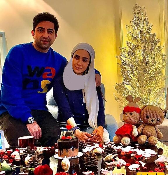 عکس حدیث در سریال دلدادگان و همسرش