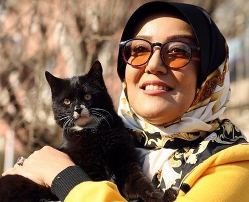 عکس حدیث در سریال دلدادگان و همسرش