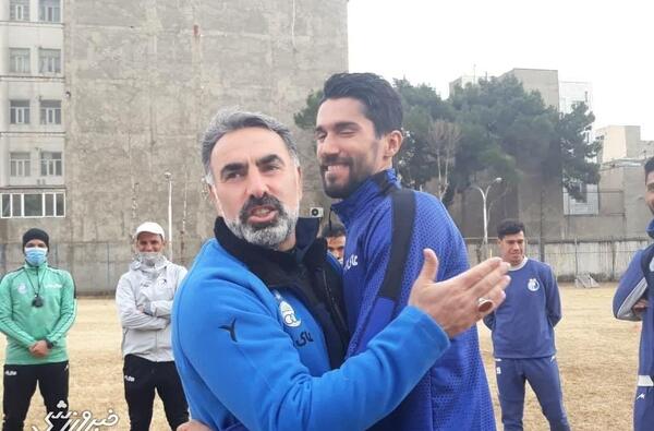 عکس وحید مرادی با سید حسین حسینی