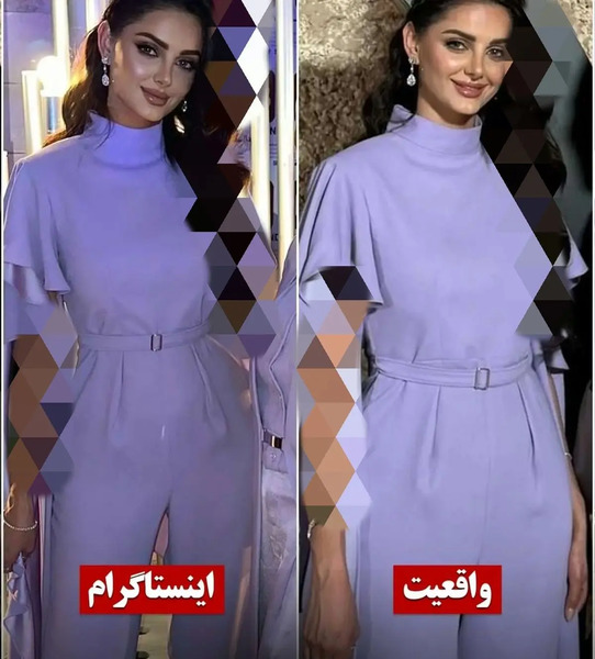 عکس های مه لقا جابری قبل عمل