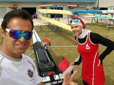 عکس مهسا جاور با همسرش
