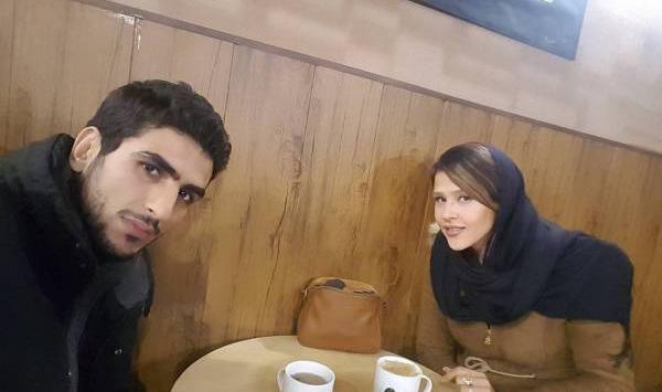 عکس مهسا جاور با همسرش