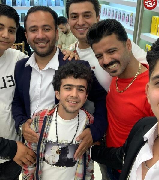 عکس جعفر در نوروز رنگی با چادر
