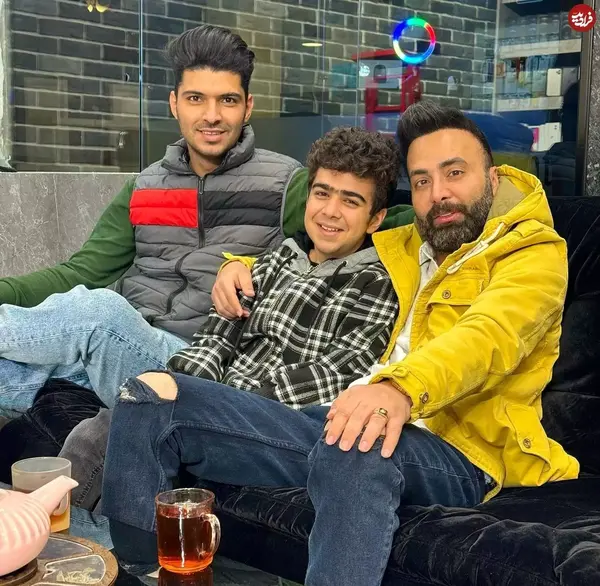 عکس واقعی جعفر در فیلم نوروز رنگی