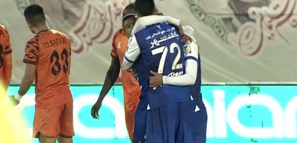 عکس جعفر سلمانی با لباس استقلال