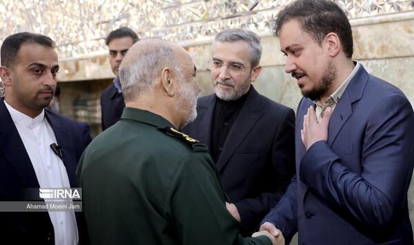 عکس سردار با جلیلی
