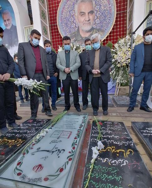 عکس سردار با جلیلی