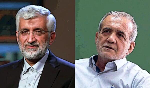 عکس سردار با جلیلی