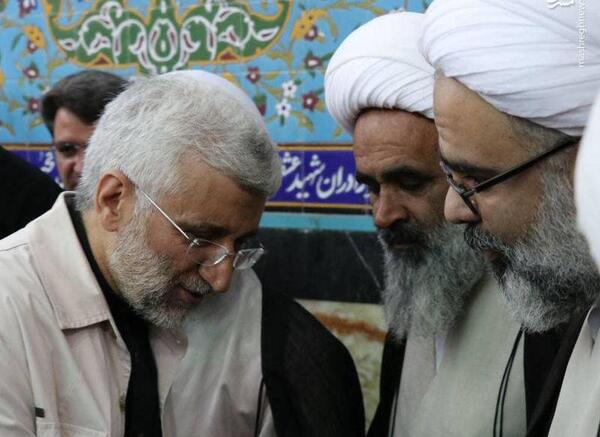 عکس سردار سلیمانی و سعید جلیلی