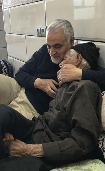 عکس سردار سلیمانی و سعید جلیلی