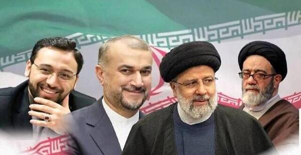 عکس پروفایل جلیلی با رئیسی