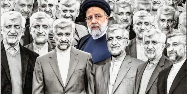 عکس پروفایل جلیلی با رئیسی