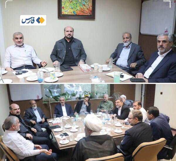 عکس جلیلی و قالیباف