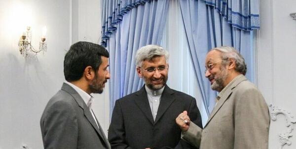عکس جلیلی و احمدی نژاد