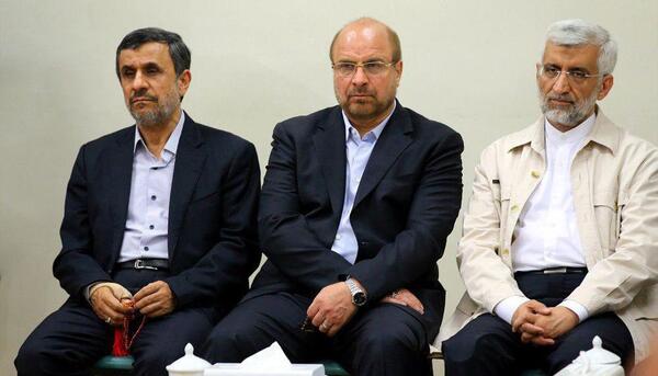عکس جلیلی و احمدی نژاد