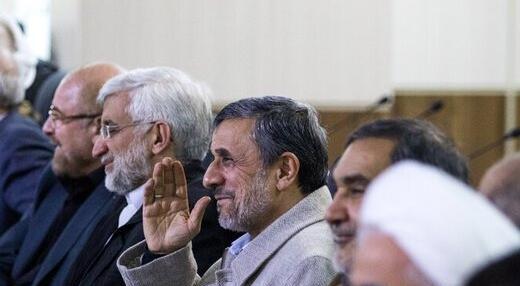 عکس جلیلی و احمدی نژاد