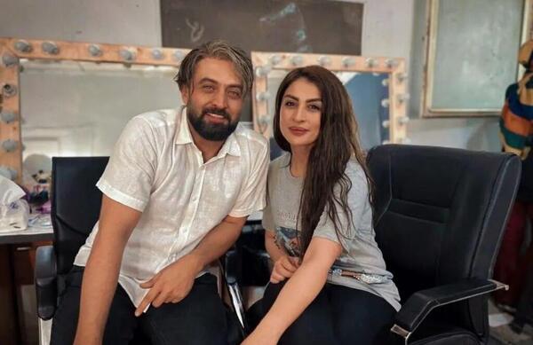 عکس عروسی مسعود جلیلیان و همسرش