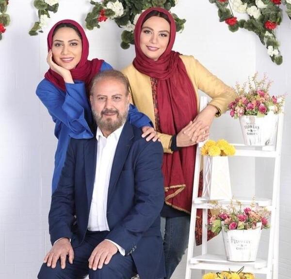 عکس جلیل فرجاد و خانواده اش