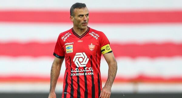 عکس سید جلال حسینی در پرسپولیس