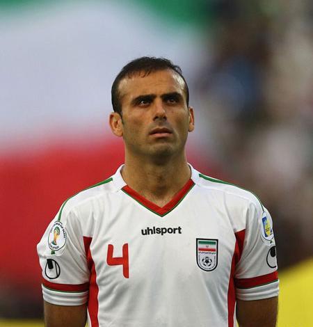 عکس سید جلال حسینی در پرسپولیس
