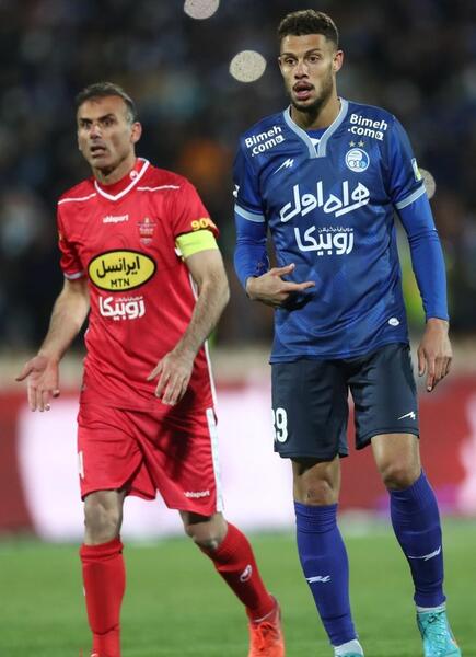عکس سید جلال حسینی در پرسپولیس