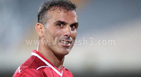 عکس سید جلال حسینی در پرسپولیس