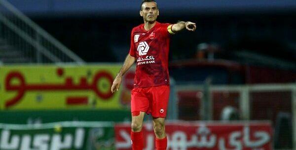 عکس سید جلال حسینی در پرسپولیس