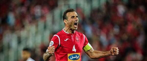 عکس سید جلال حسینی در پرسپولیس